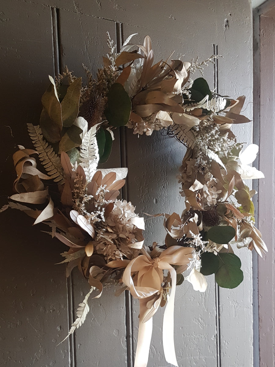 Dried Wreath Flower Room Wanganui
